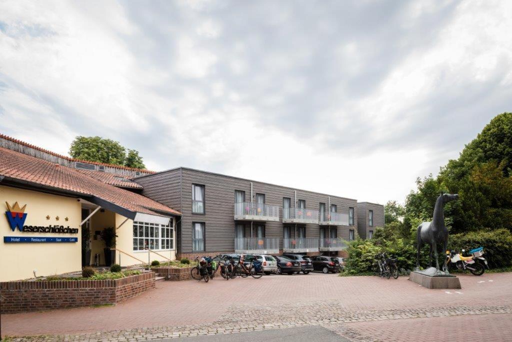 Hotel Weserschloesschen Nienburg Kültér fotó